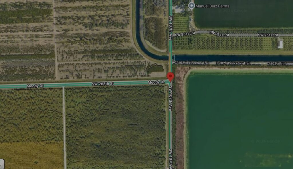 Car Crashes into Canal in Southwest Miami-Dade, FL
